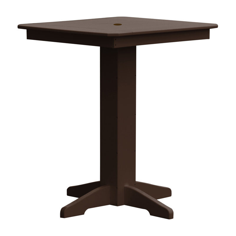 Table de bar Neville, Brun Tudor, l 44 po x L 44 po x H 42 po