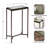 Aguilar Decorative Narrow Living Room Side Table for Use as Slim Bedroom Nightstand