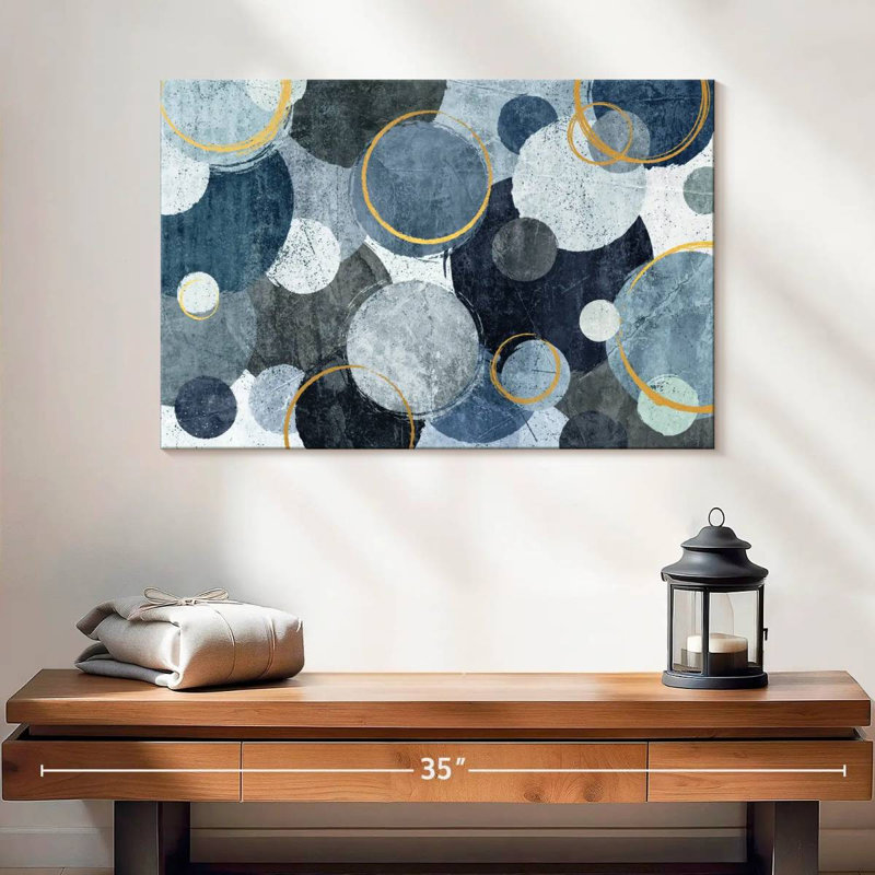 Avery Layered Blue Circles