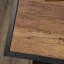 Bureau en L, finition brune