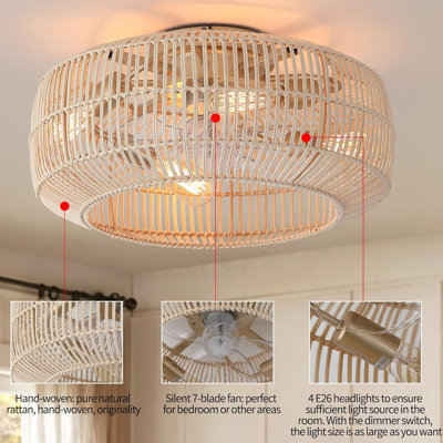 Ejnar Ceiling Fan with Light Kit