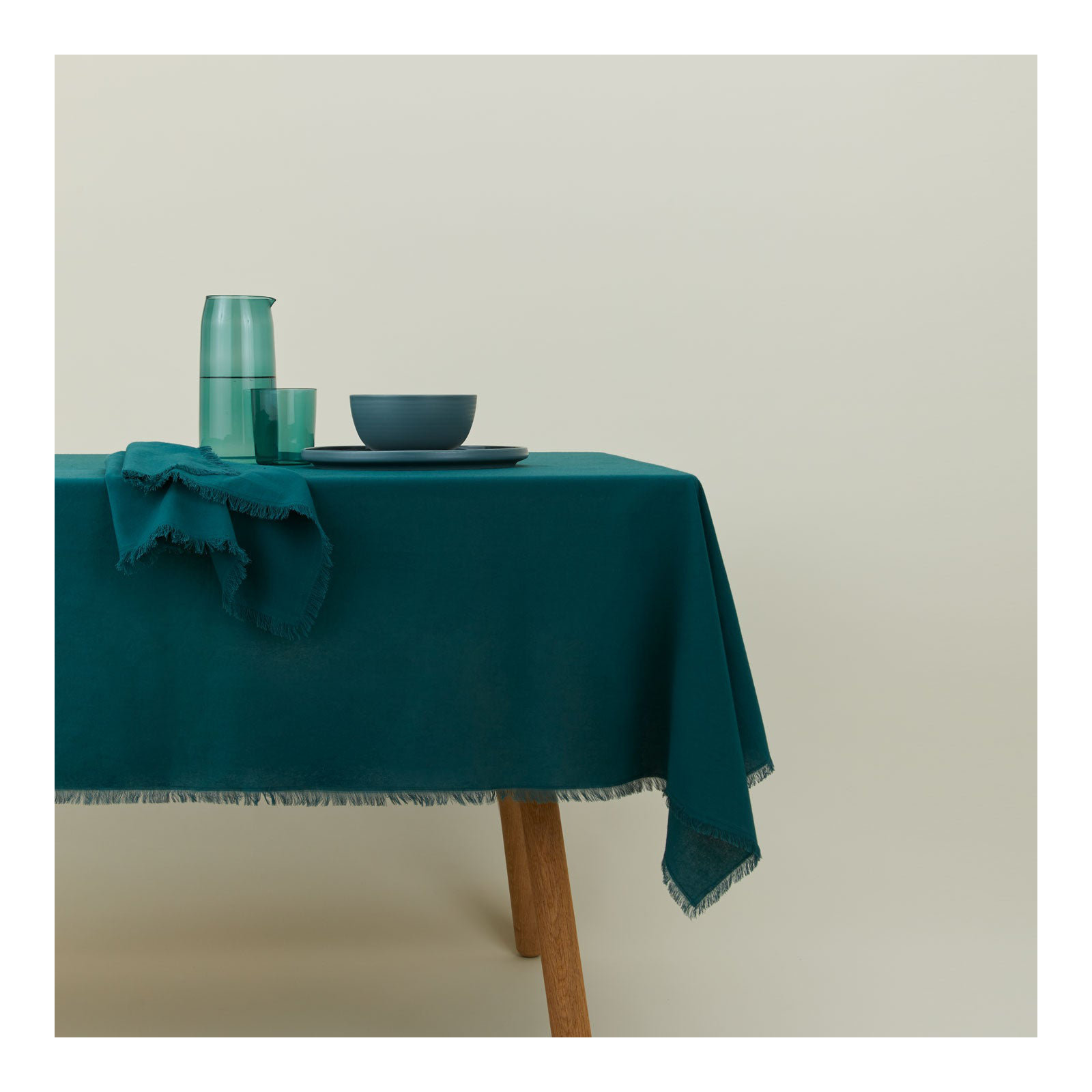 Essential Tablecloth, Peacock
