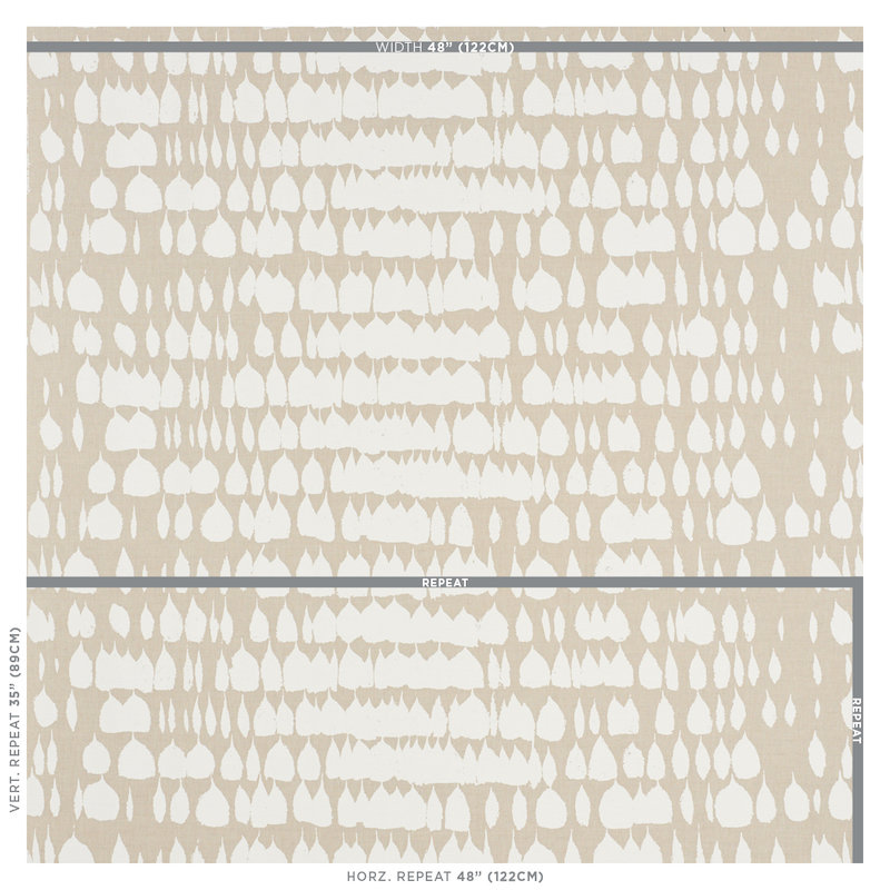 Queen Of Spain Fabric, Natural