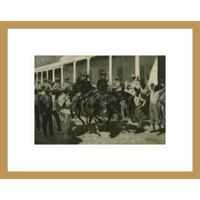 The Return of Gomez to Havana by Frederic Remington -Framed Giclee Print