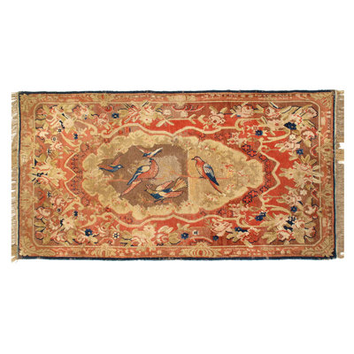 Antique One-of-a-Kind 4'7" X 8'11" Area Rug