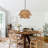 5-Light Hand-Woven Hemp Rope Chandelier