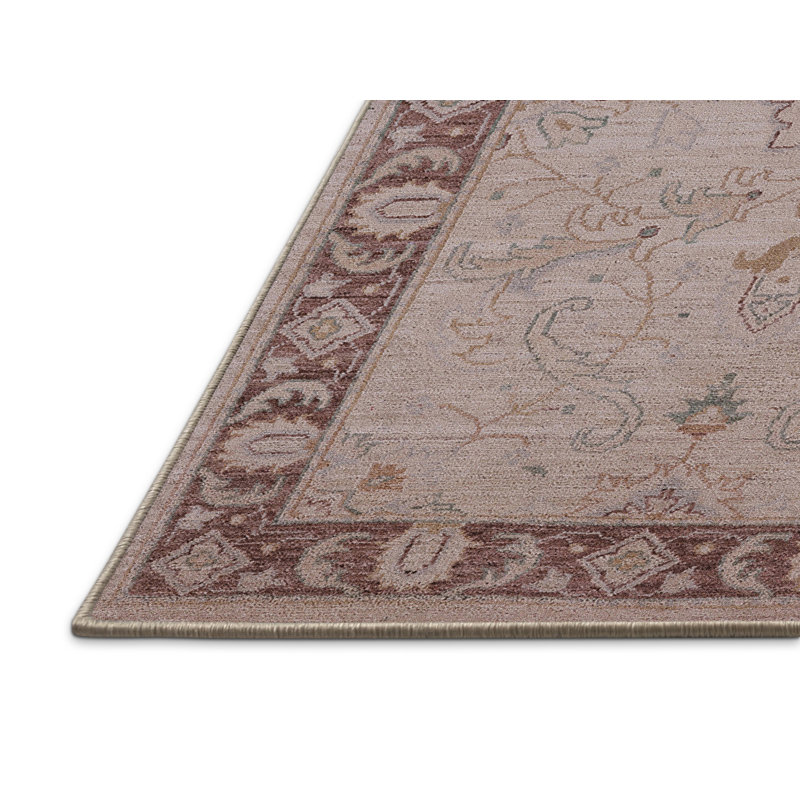 Tapis oriental beige Pimm, Rectangle 3 pi x 5 pi