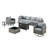Outdoor Furniture 9 Pieces Set With Stove-99241373