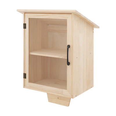 Petite armoire à livres en bois