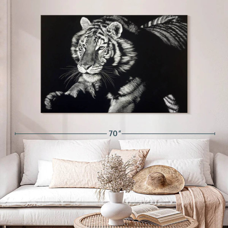 Eyes Burning Bright, 34" H x 51" W