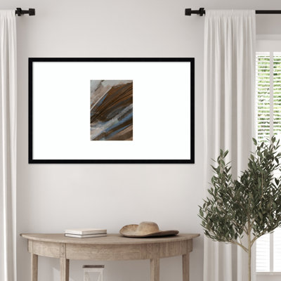 «Mountain Muse» par Nilesh Kulkarni, reproduction d'art encadrée sur bois