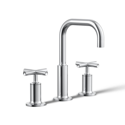 Purist High-Arc Cross-Handle Widespread Faucet