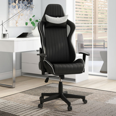 Wade Logan Abberton Reclining Faux Leather PC & Racing Game Chair