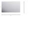 Iron Frame Horizontal Rectangle Mirror