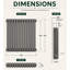 Uxbridge Horizontal Traditional Colosseum Radiator-123189967-123189972