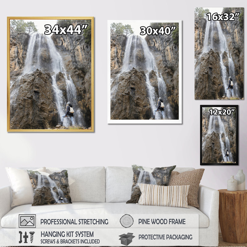 Mountain Trails Harmony IV sur toile, H 40 po x l 30 po x P 1,5 po, Toile tendue