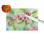 Connecticut Mountain Laurels in Watercolor Glass Cutting Board Large