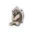 16 po Grande gargouille assise avec des ailes-130629265