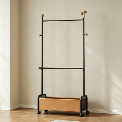 Modern Entryway Coat Rack Storage
