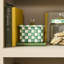 Emerald Check Recipe Box