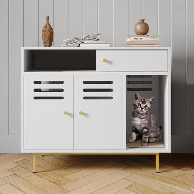 MDF Litter Box