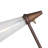 LUDWIG 70'' Rust Tripod Floor Lamp