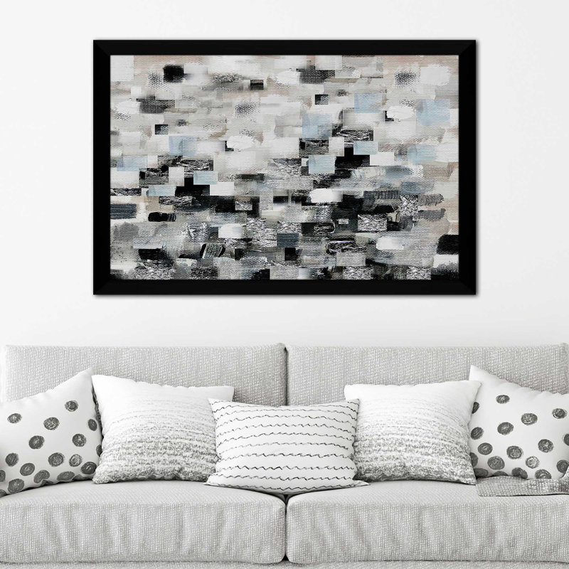 «Reflections», reproduction d'impression encadrée, H 27,5 po x l 39,5 po x P 0,75 po, Cadre noir