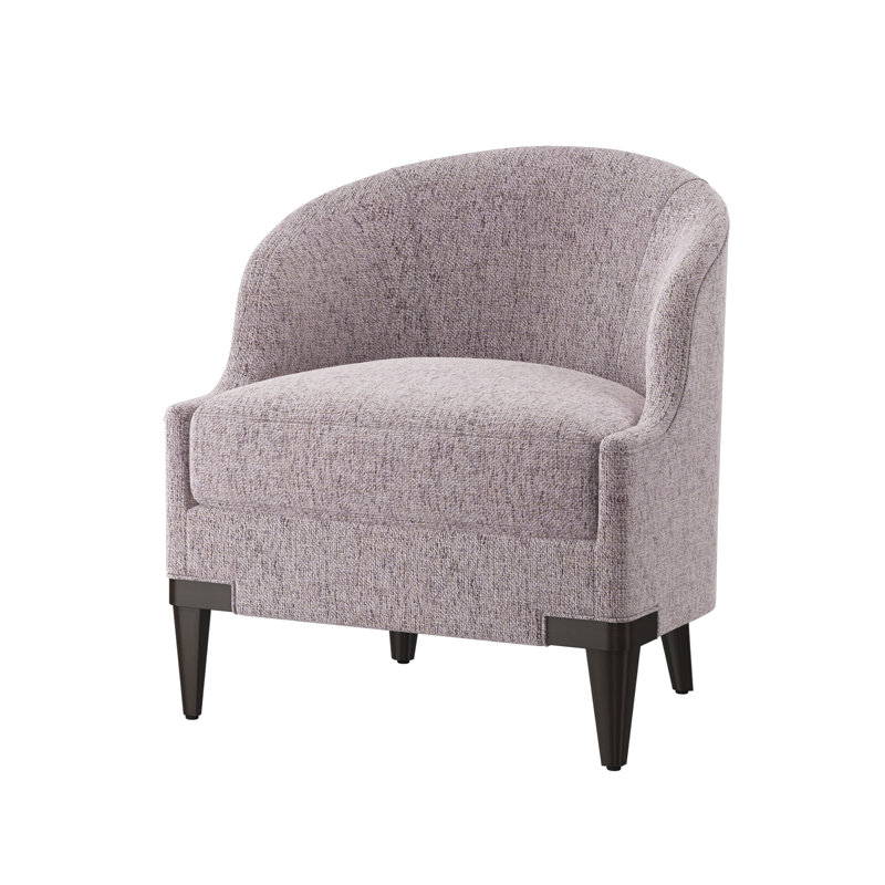 Fauteuil demi-tonneau Lafayette, Milsap Spray (tissu performance) 1356-93, Expresso