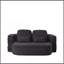 Canapé-lit 75 po 2-en-1, canapé-lit en mousse convertible avec couverture multifonctionnelle, canapé-lit pliant en chenille, canapé-lit pour salon