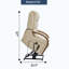 Fauteuil inclinable électrique Power Leatheraire Lift-193008498