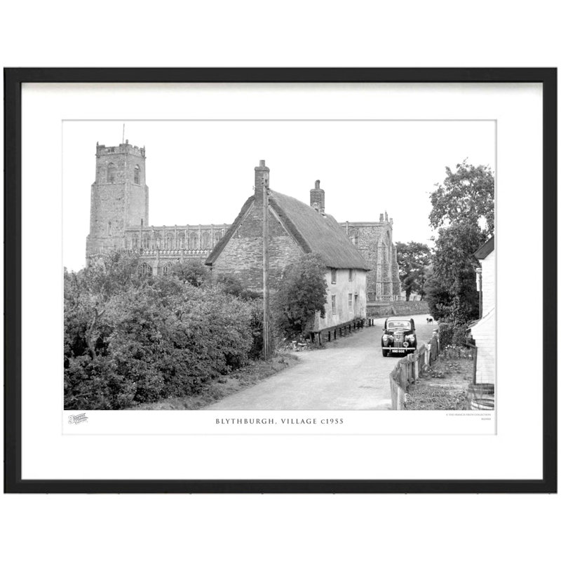Blythburgh, Village C1955 - Single Picture Frame Print, 40cm H x 50cm W x 2.3cm D