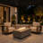 PE Rattan Patio Chair with Cushions 
