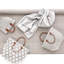 Gradation Ticking Woven Cotton Throw