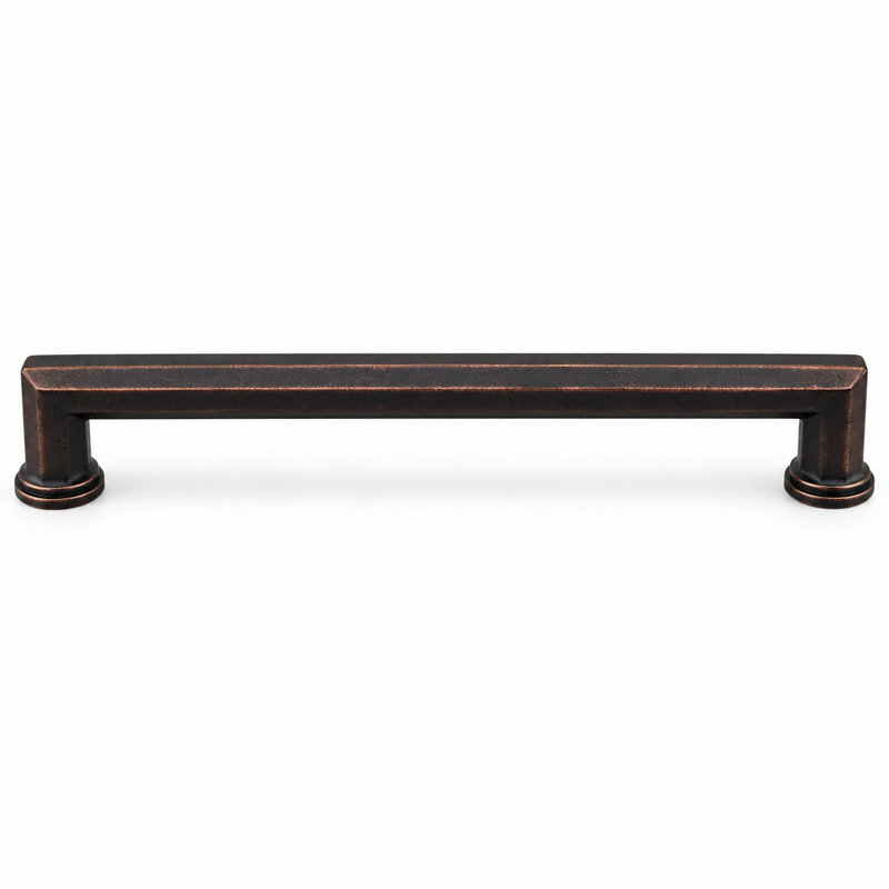 Facette 8.69 Center to Center Bar Pull, Dark Antique Copper
