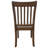 Kendall Rubberwood Dining Chairs with Cushioned Seats-111087593-111087594