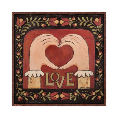 Love Hands by Teresa Kogut - Painting on Canvas
