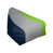 Midnight Blue/Moonlight Grey/Aurora Green sélectionné