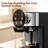 Electactic 20Bar Dual Boiler Espresso Machine,3-In-1 Automatic Coffee Maker For Espresso/Cappuccino/Latte, Built-In Milk Frother, Compatible With Grounds & Pods, 15-Second Heat Up, Compact Stainless Design