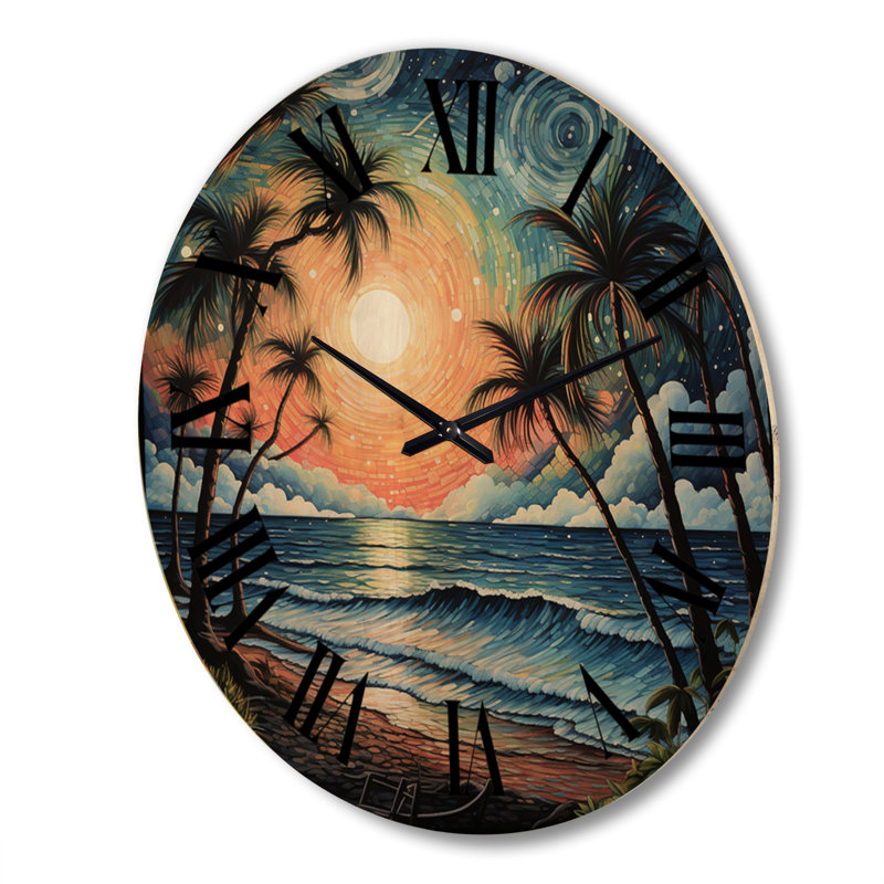 Horloge murale Yvonner, Très grand