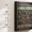 Glass 80 cm W Display Cabinet