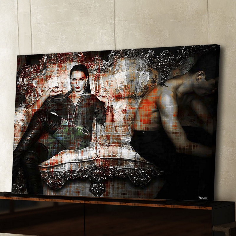 Parvez Taj - Wrapped Canvas Print, 76cm H x 114cm W