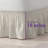  Wrap Around Solid Ruffled 140 Thread Count 17" Bed Skirt-447395817-447395816