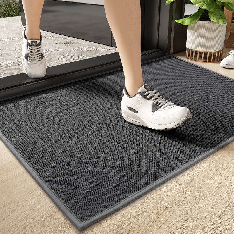 Paillasson Spoor, L 17 po x L 29,5 po, Gris foncé