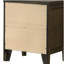 Table de chevet 2 tiroirs Clement