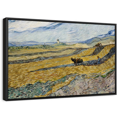 Nature «Champ clos avec art mural Plowman»
