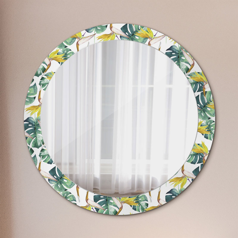 Huldar Glass Flat Wall Mirror