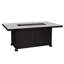 Santorini Rectangle Iron Propane and Natural Gas Fire Pit Table-221290629-221290638-221819150