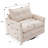 36" Chenille Upholstered Single Swivel Chair-1507872222