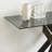 45.3'' Glass Top Console Table-525360156