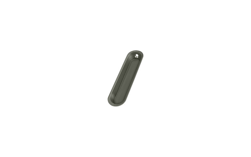Cup / Bin Pull, Antique Nickel